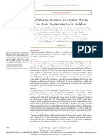 2018 Probiotic NEJM