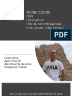 Bonus Ebook Teknik Closing Dan Follow Up