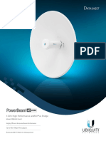 Atasheet: 5 GHZ High Performance Airmax® Ac Bridge