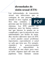 Enfermedades de Transmisión Sexual