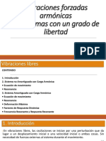 3 Vibraciones Forzadas Armonicas de Sistemas Con Un Grado de LIBERTAD