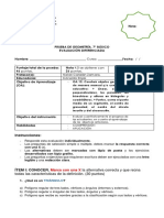 Adap Evaluacion de Triangulos 7°A