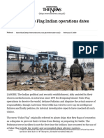 History of False Flag Indian Operations Dates Back To 1971 - Pakistan - Thenews - Com.pk