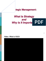 Strategic Management:: What Is Strategy and Why Is It Important?