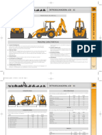 Retroescavadeira JCB 3C: Principais Características