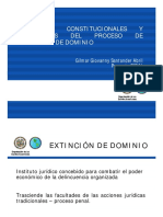 Garantias Constitucionales Procesales Extincion Dominio Gilmar Santander Colombia