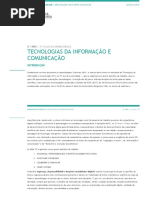 Tecnologias Da Informação E Comunicação: 8.º Ano - 3.º Ciclo Do Ensino Básico