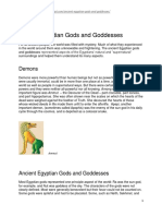 Ancient Egyptian Gods and Goddesses PDF