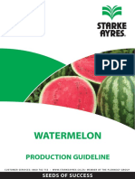 Watermelon Production Guideline 2014 PDF