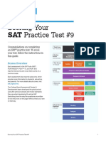 Scoring Your: SAT Practice Test #9