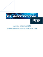 Manual Instalacao Policarbonato Alveolar PDF