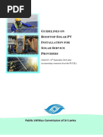 Guideline For Solar PV System Installation For ServiceProviders PDF