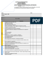 Lista Pre Chequeo Proyecto Tesorería 20160216