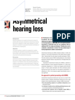 Asymmetrical Hearing Loss: Jessica Prasad