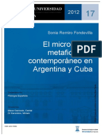 Tesis Sobre Microrelatos de Argentina y Cuba PDF