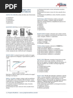 Exercicios Reino Animal Zoologia Invertebrados Comgabarito PDF