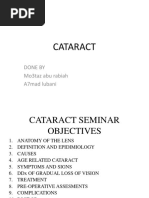 Cataract: Done by Mo3taz Abu Rabiah A7mad Lubani