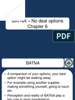 Batna - No Deal Options