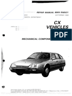 Citroen CX Manual Series 2 PDF