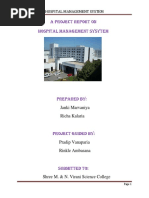 Hospital Management Sysytem