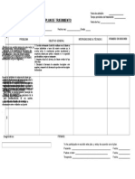 Plantilla de Plan de Tratamiento