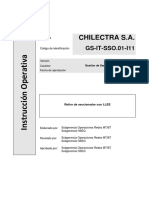 PTS N°11 Retiro de Seccionador Con LLEE