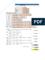 RM - Dead Load Computation Steel (H, V, S)