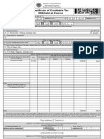 Certificate of Creditable Tax Withheld at Source: (MM/DD/YYYY) (MM/DD/YYYY)