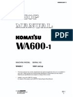 Wa600-1#10001 Sebm04260111 T9604