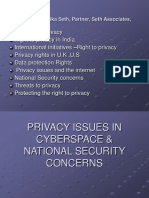 Privacy Issue in Cyber Space