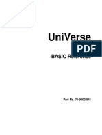 UniverseBasic Reference