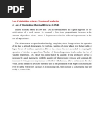 Lecture No. 5 Law of Diminishing Returns - 3 Regions of Production