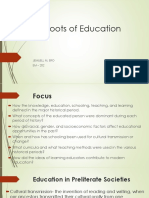 EDUC 202 - World Roots of Education