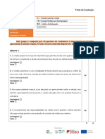 Teste de Avaliação Crédito e Endividamento