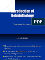 Introduction of Helminthology Updates