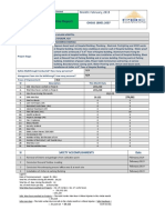 Monthly Safety Report February 2019