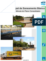 Plano Municipal de Saneamento Basico ARARAQUARA PDF