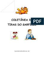 COLETÂNEA de Tiras Do GARFIELD - Possível Imprimir Como Livreto Ou Duas Páginas em Uma Folha