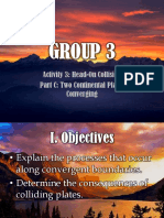 Convergence of 2 Continental Plates