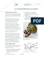 Operation of Driver Controlled Differential Locks (DCDL)