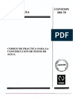 Pozos Covenin 589-79 PDF