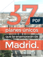 37 Planes Unicos para Enamorarte de Madrid PDF