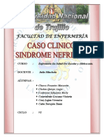 Caso Clinico Sindrome Nefritico