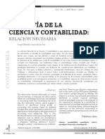 Filosofia de La Ciencia y Contabilidad R