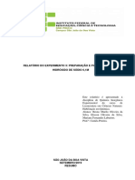 Experimento 3 - Preparação e Padronização de Hidróxido de Sódio 0,1M