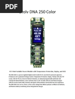 Evolv DNA 250 Color: 400 Watt Variable Power Module With Temperature Protection, Replay, and USB