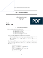 Lab1: Access Control: Posix Acl