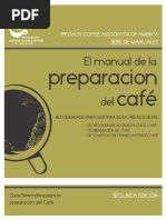 Manual Preparacion de Café SCAA PDF