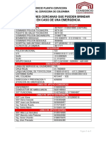 Medevac Numeros de Emergencias