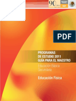 Programa de Edu Fisica Sec 2011